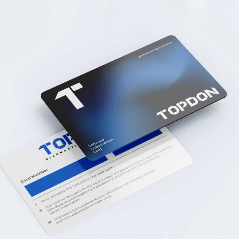 TOPDON ADAS Software Subsription Card 1 Year Update for Phoenix Max Smart ELITE