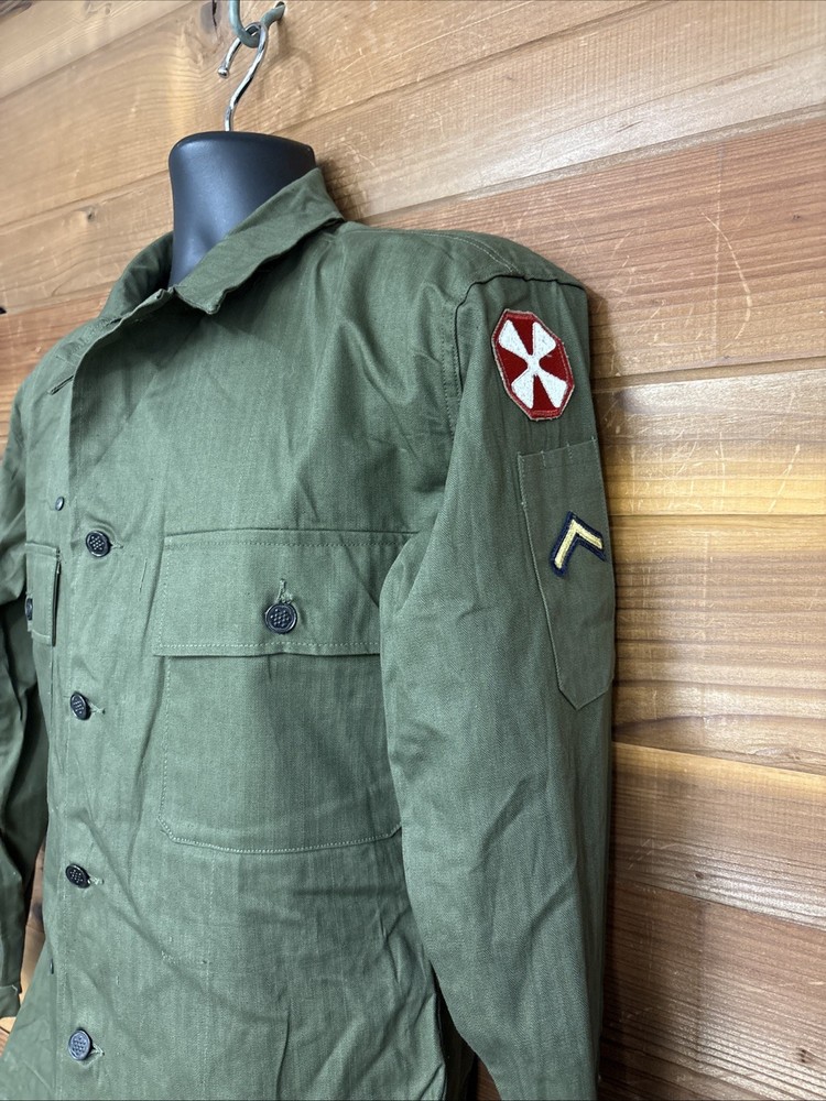 WW2 HBT Jacket 38R 6800