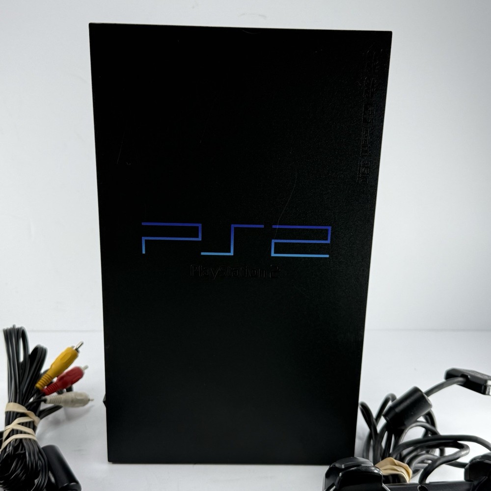 Playstation 2 / Controller/Power Cord/Av Chord8MB Ps2 Memory Card tested Working