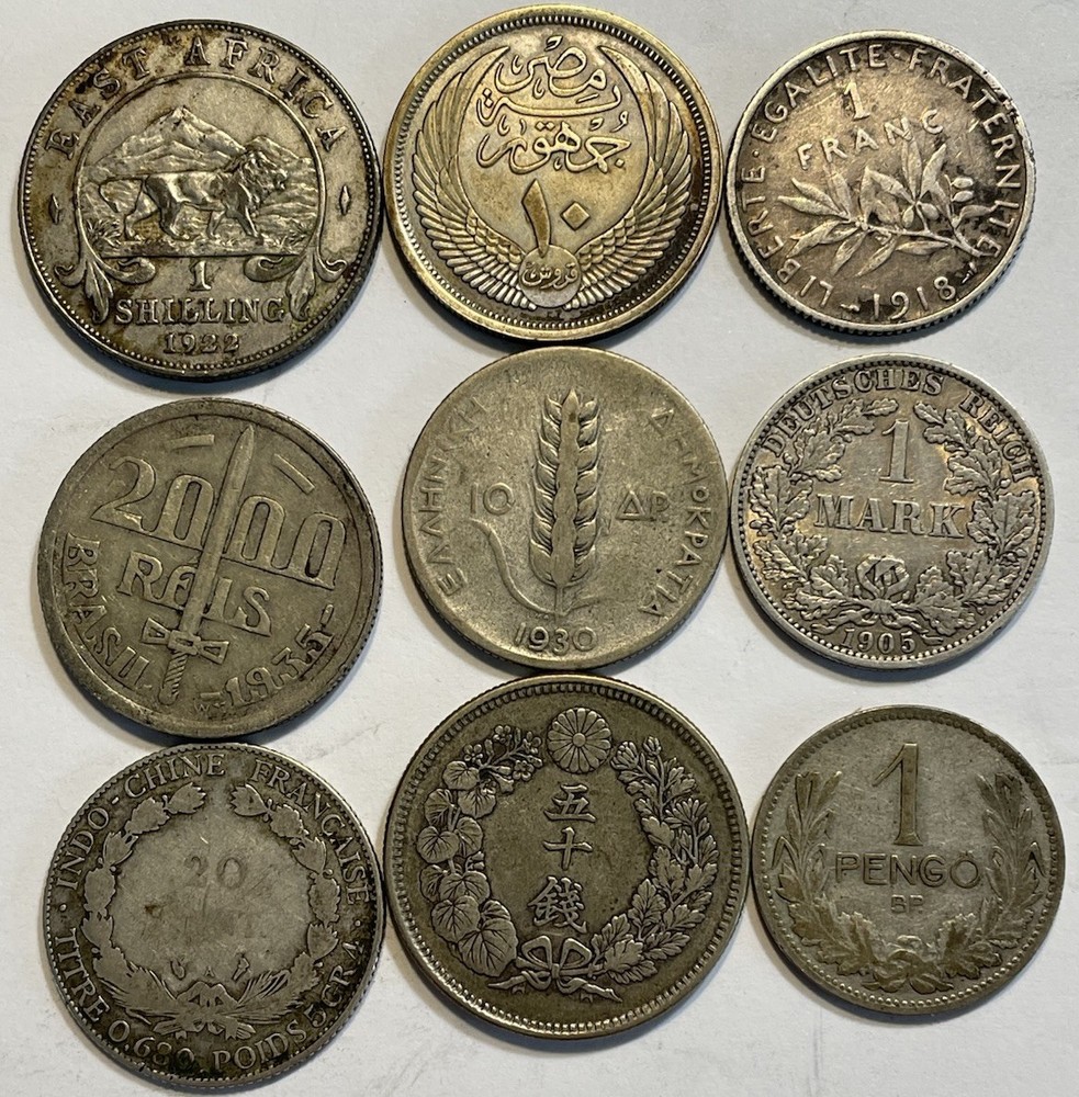 World Silver Coins - Lot 2