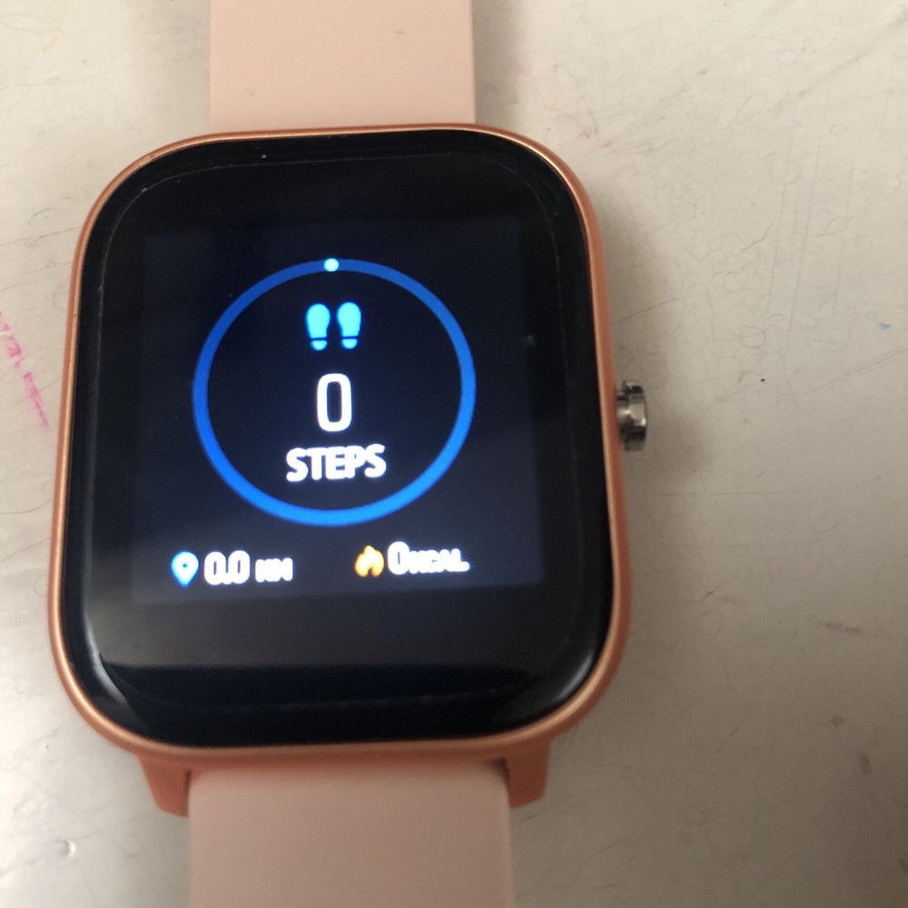 Rose Gold Fitness Tracker
