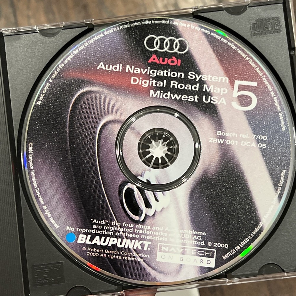 Audi Navigation System Cd For North America, Audi Navigation.
