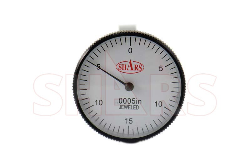 Shars 0.030" Vertical Dial Test Indicator 0-15-0 0.005" Graduation NEW !]