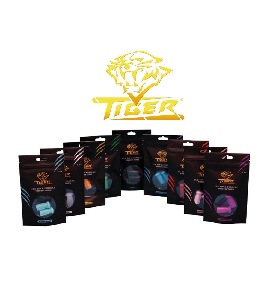 Tiger Tip & Ferrule Protector - 2pk. Amethyst 9-13.5mm