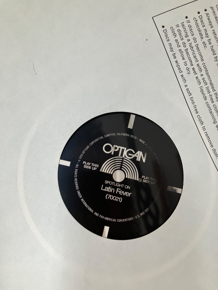 MATTEL OPTIGAN ORGAN RECORD - 3 DISCS!