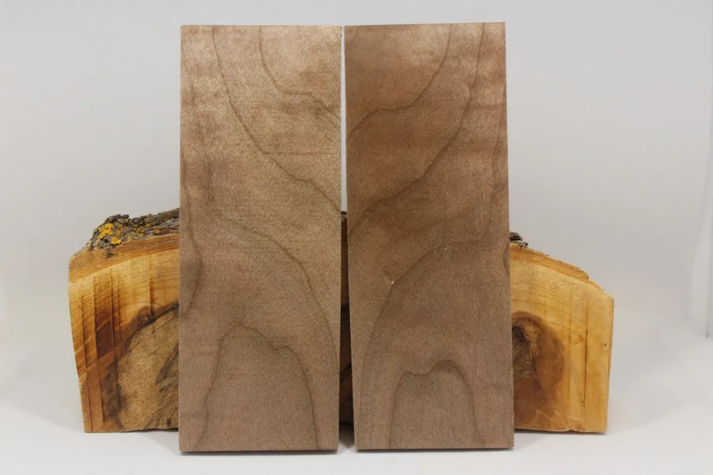 STABILIZED MAPLE CUSTOM KNIFE HANDLE MATERIAL BLANK SCALES (6359)