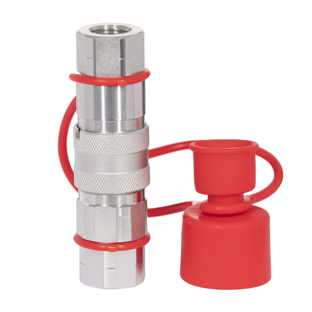 2Set 1/2" Skid Steer Bobcat Flat Face Hydraulic Quick Connect Coupler / Coupling