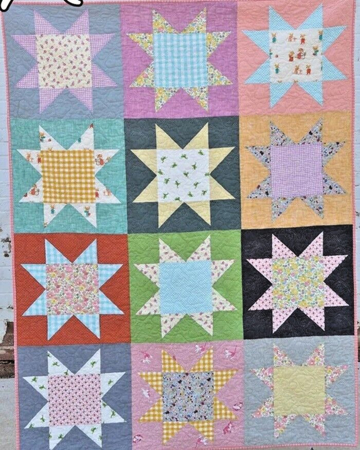 Amelia Quilt Pattern-A Fat Quarter Pattern