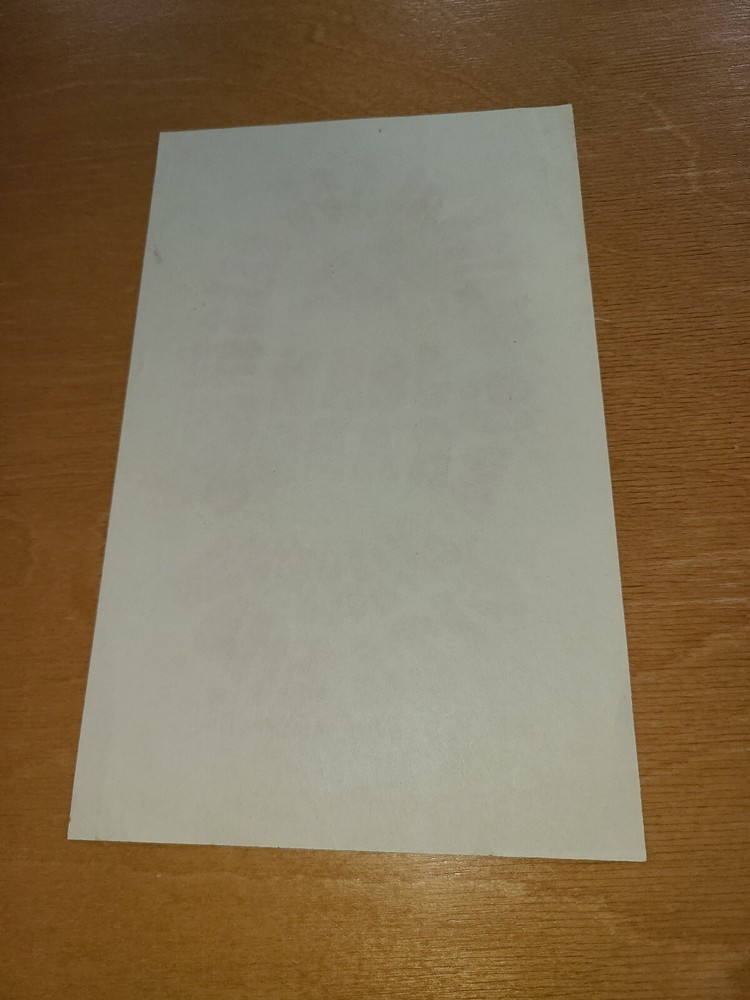 John Brand's Visual Stimulation Lite Show 1969 Senior Class Psychedelic Handbill