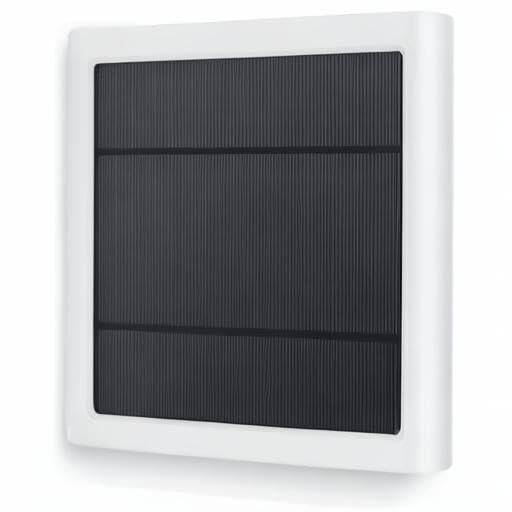 Solar Panel for Ring Camera, 4W Charger Compatible with 1pc, White 1PCS