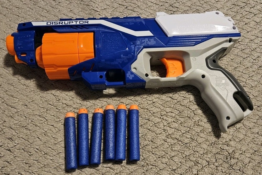 Nerf N Strike Elite Disruptor Blaster Tested Working