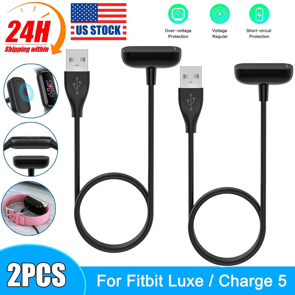 USB Magnetic Fast Charging Charger Cable For Fitbit Luxe /Fitbit Charge 6