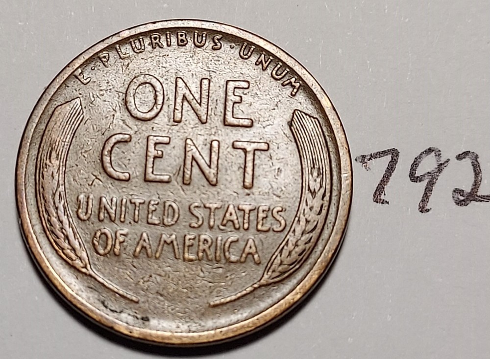 1921-S Lincoln Wheat Cent #792
