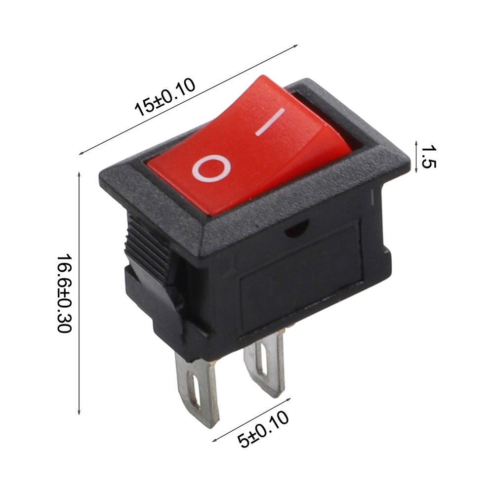 Boat Rocker Switch SPST Rocker Switch Marine Electronics Compact Design