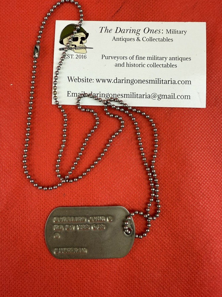 Original WW2 Era Dog Tag
