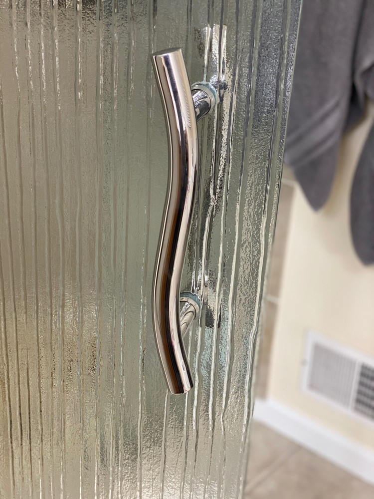 Shower Door Handle - 8" S-Style Ladder Pull (NEW STYLE)