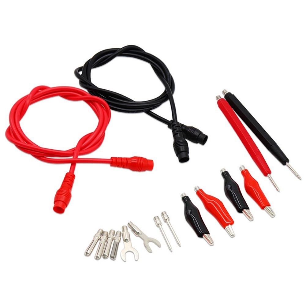 Multimeter Test Wires Test Probe Set Copper Test Wires Interchangeable Probes