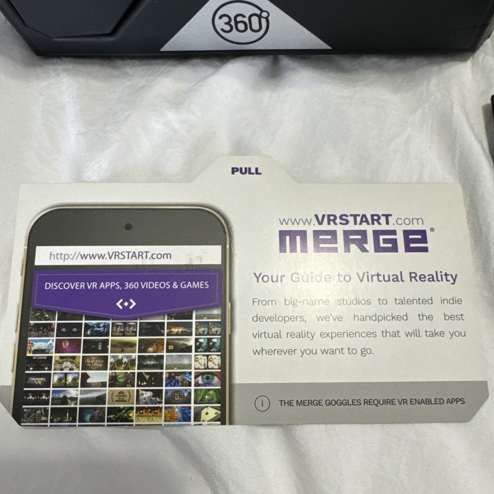 Merge VR Headset - Augmented Reality and Virtual Reality Headset, Play