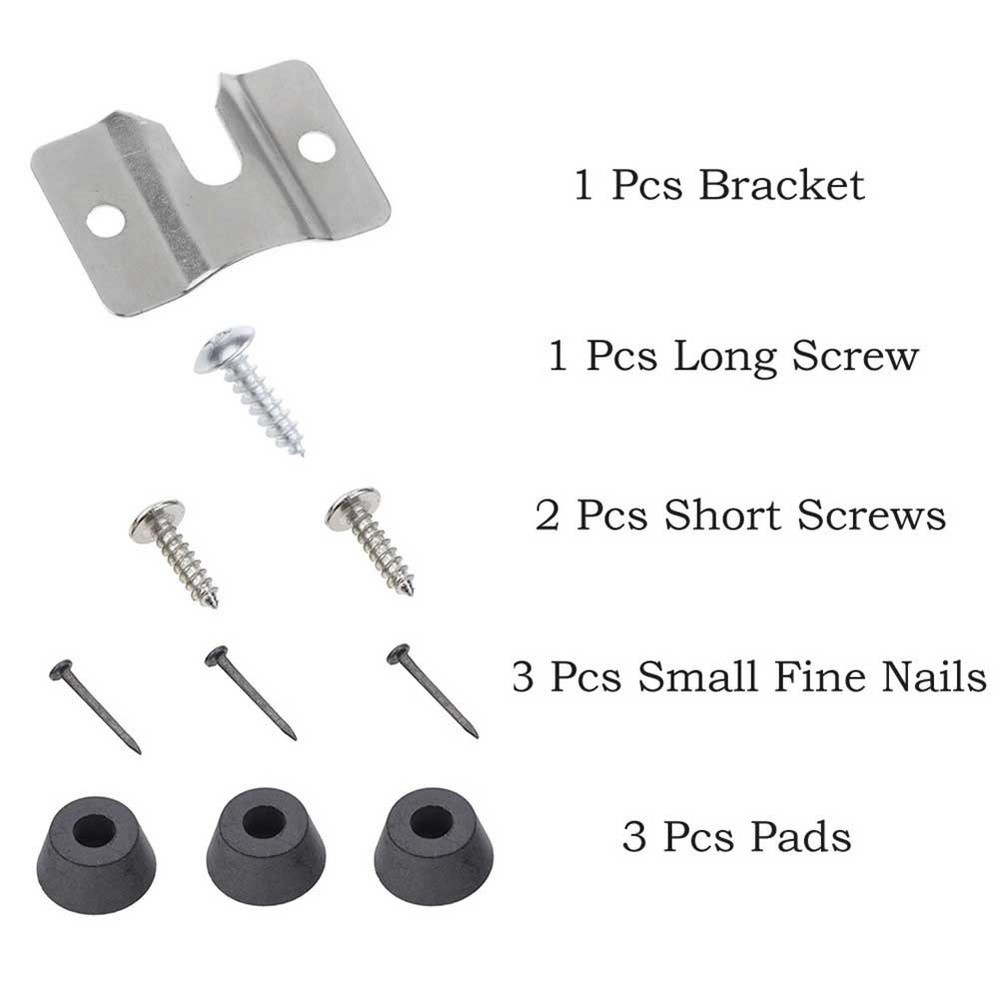 for Dartboard For Wall Mount Bracket Kit Includes All Necessary Screws