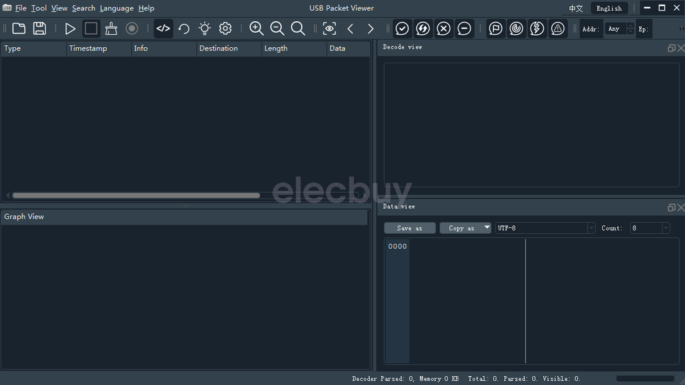 New USB Protocol Analyzer USB Packet Viewer