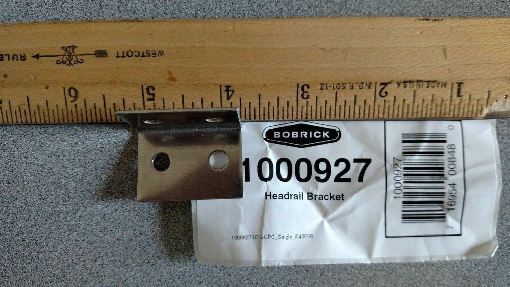 BOBRICK B-1000927 HEADRAIL BRACKET