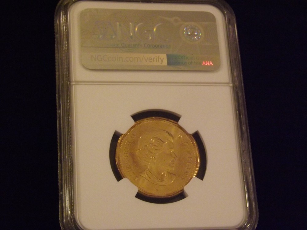 2005 $1 Canada NGC MS 65