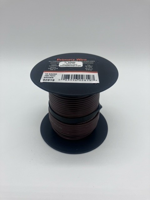 18 Gauge Primary Wire 100% Fine-Stranded Copper USA Made Lot NOT CCA