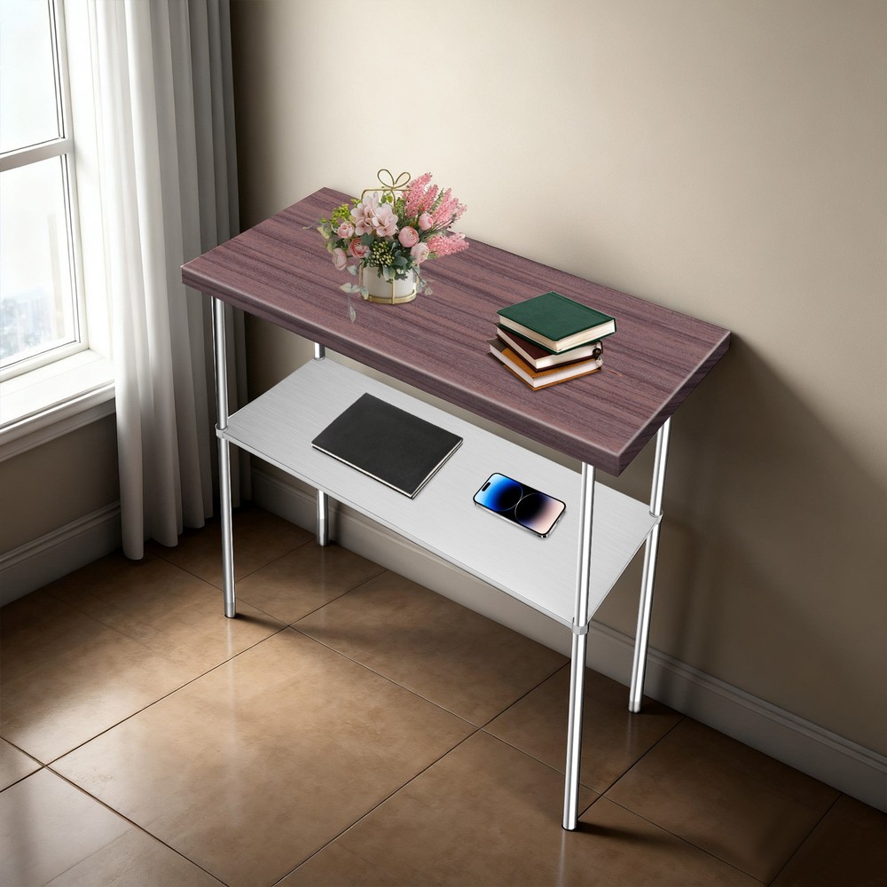 Work Table Under Shelf Stainless Steel Adjustable Lower Shelf for DuraSteel