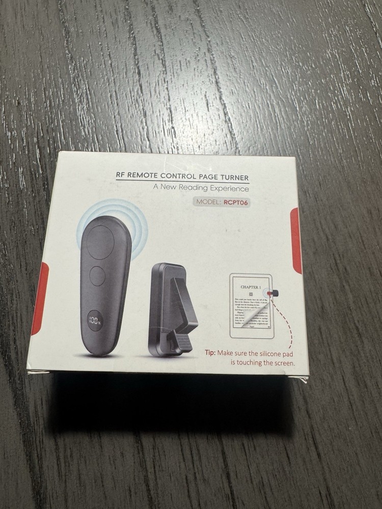 RF Remote Control Page Turner for Kindle/ Reading/ IPad