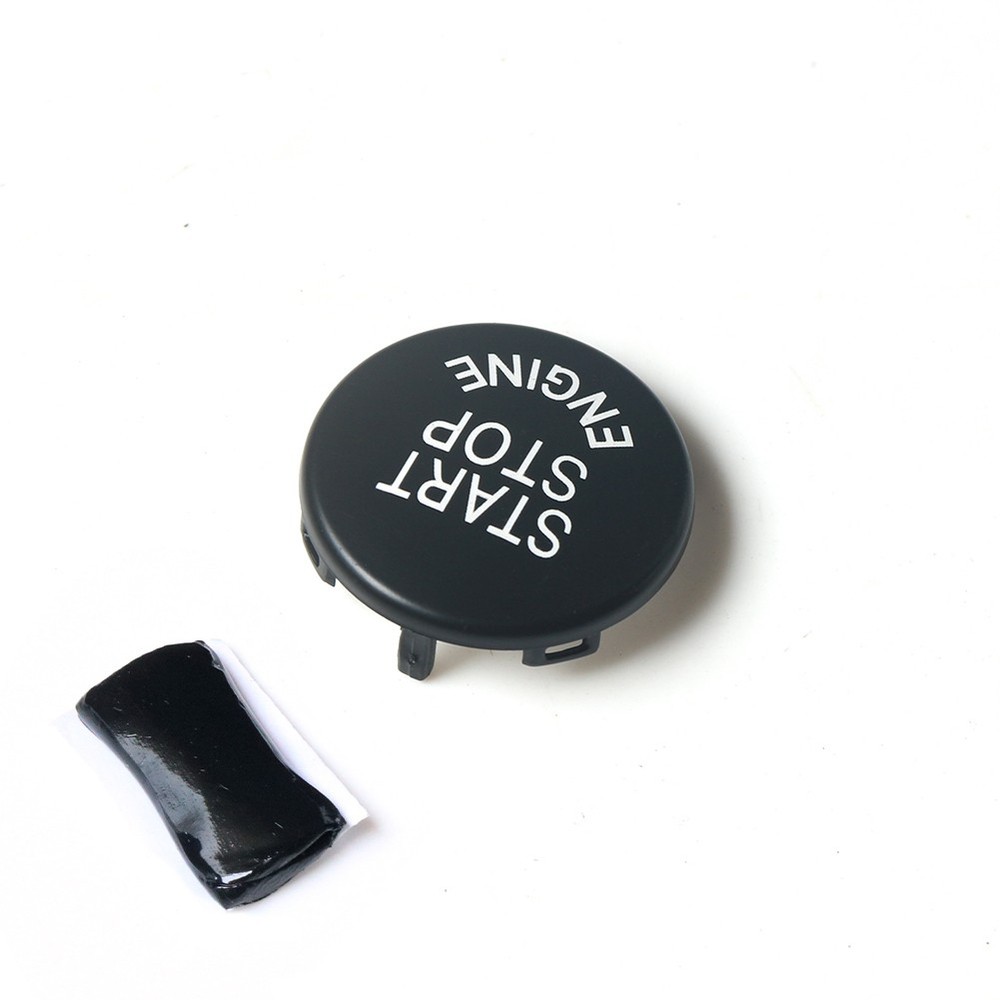 Black Engine Start Stop Switch Button Cover Fit for BMW E60 E70 E83 E84 E90 E92