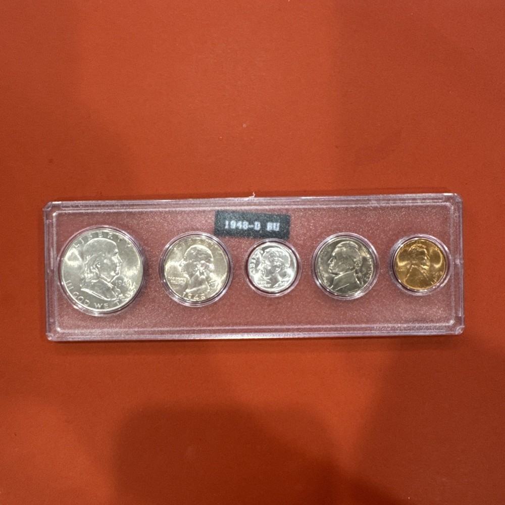 1948 D  US Mint Coin Set BU