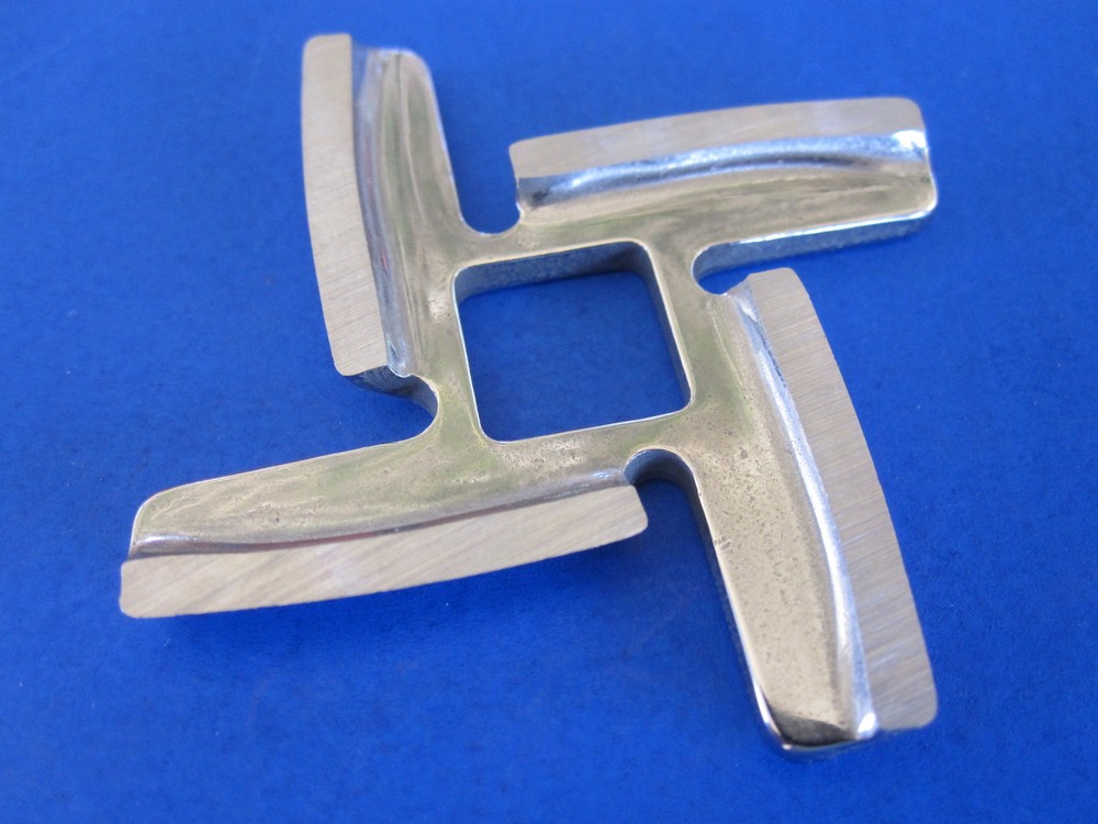 *TWO* SHARP Replacement KNIFE Blades for Electric Back To Basics Meat Grinder