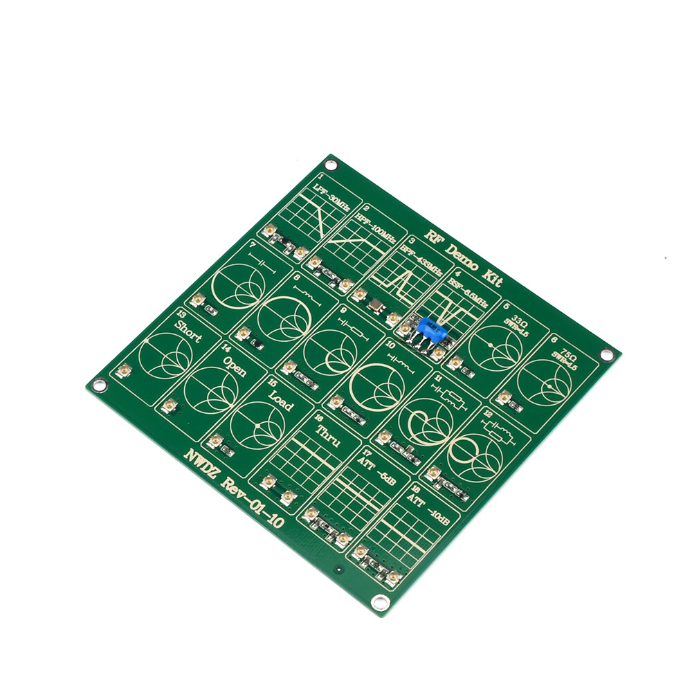 RF Demo Kit For NanoVNA RF Test board Vector Network Test Filter Attenuator