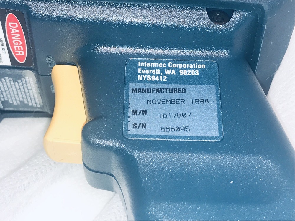 Intermec 1517 1517B07 Extra Long Range Barcode Scanner AS IS