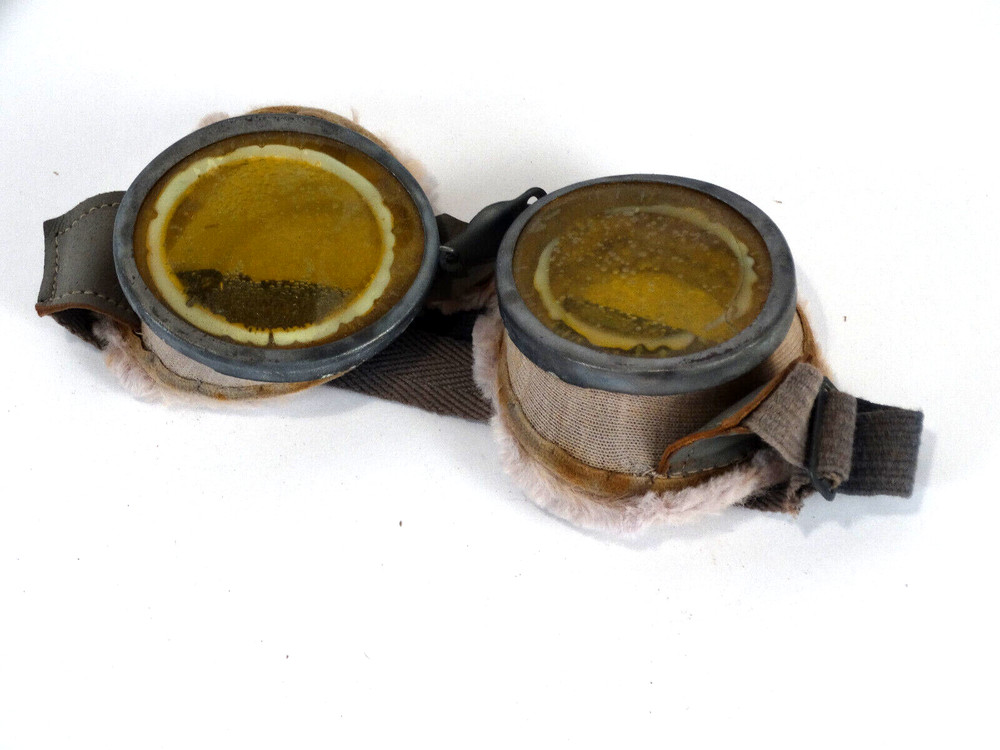 Vintage German/Swiss Army Ski Goggles