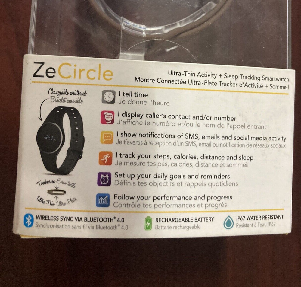 MyKronoz, KRZECIRCLE-GOLD, ZeCircle, Activity Tracker