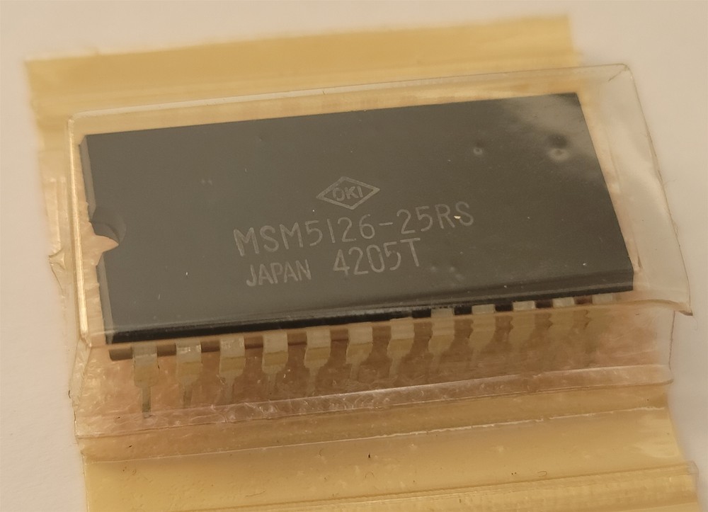 OKI Semiconductor MSM5126-25RS Static RAM