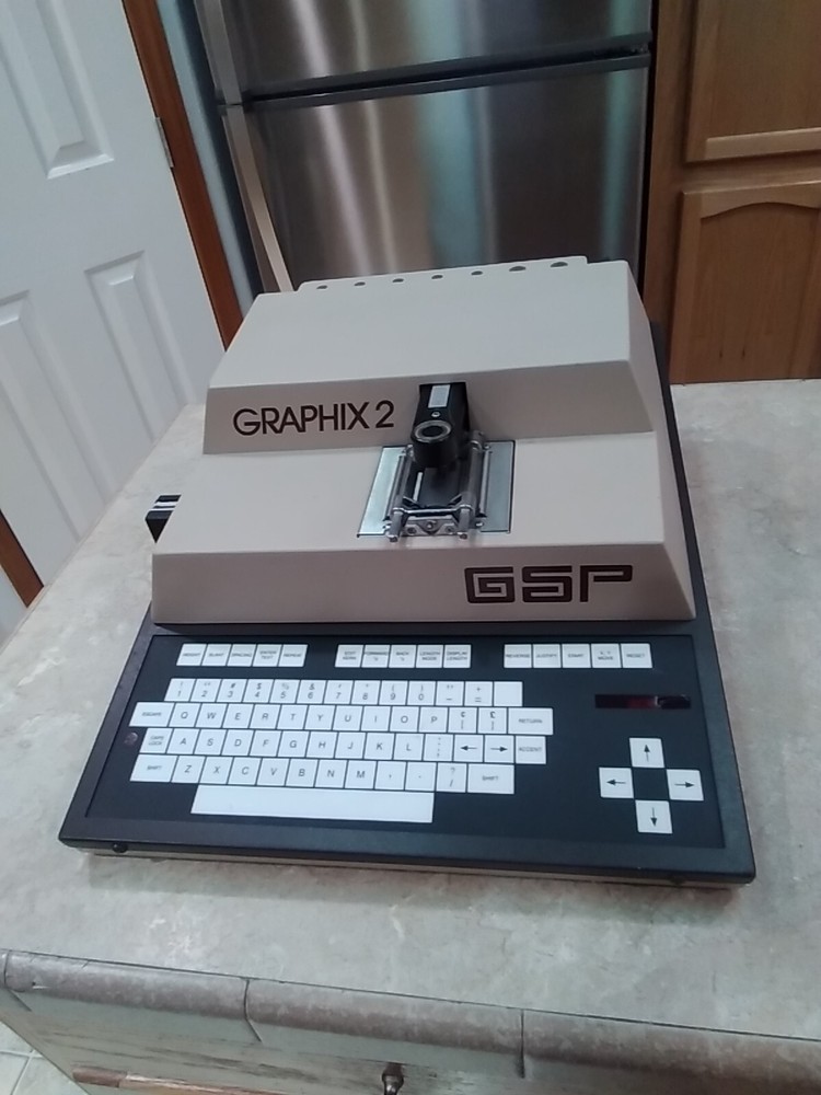 Gerber SignMaker Graphix 2 Gsp Auto-kern With Module, Original Box, Cover