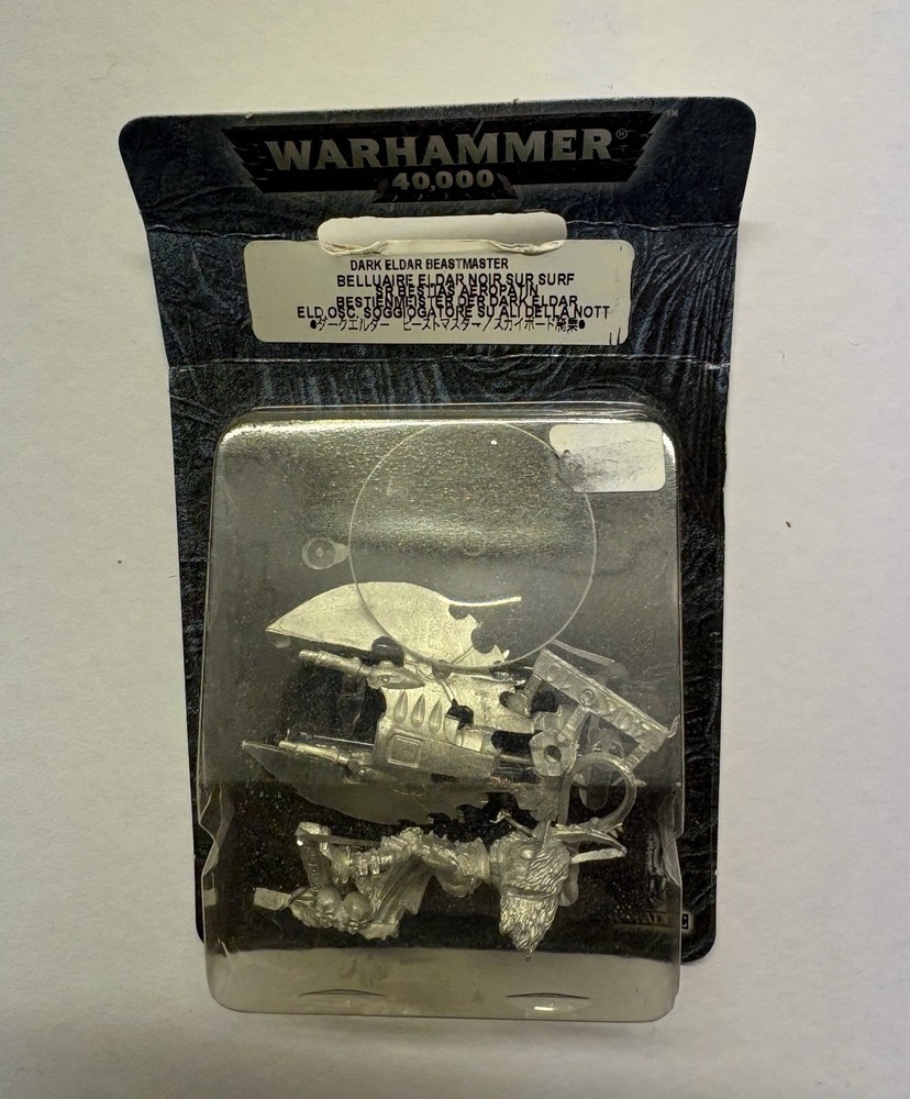 Warhammer 40K Dark Eldar Drukhari Beastmaster Metal Sealed Games Workshop