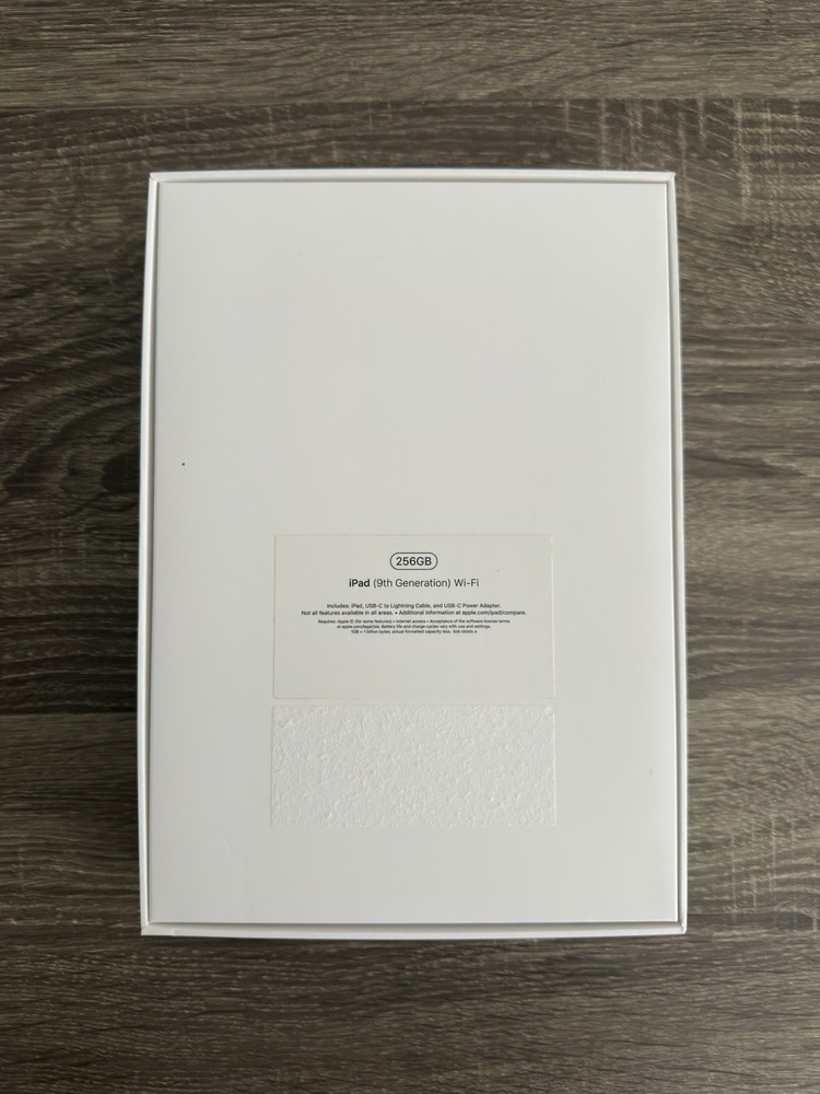 “ONLY BOX” iPad 9th generation, 256 GB