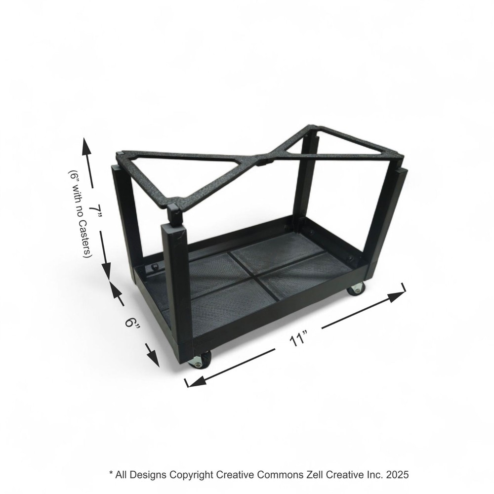 Roll Cart Only for US General Mini Tool Box, Mini Tool Box Accessories