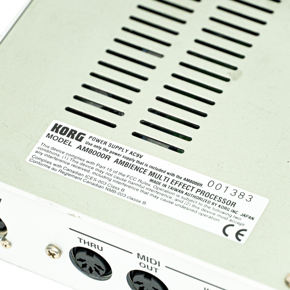 Korg AM8000R Multi-Effects Processor w/ Legendary Analog Effects Modeling