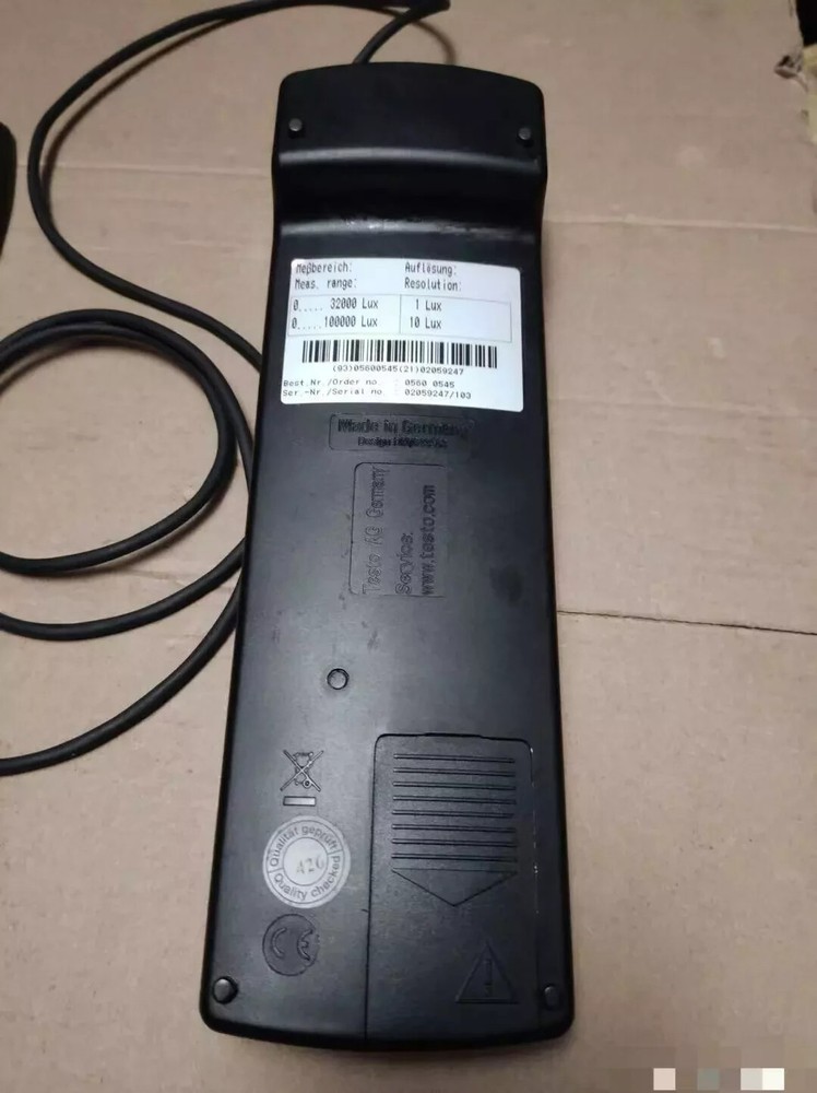 1pc Testo 545 Illuminance Meter Photometer by DHL or EMS
