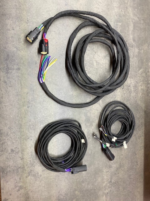 6 channel back bone harness for Motorcycle audio systems