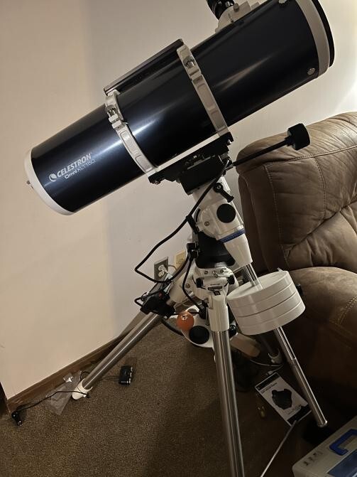 Meade LX70 eq-mount with Synscan goto system