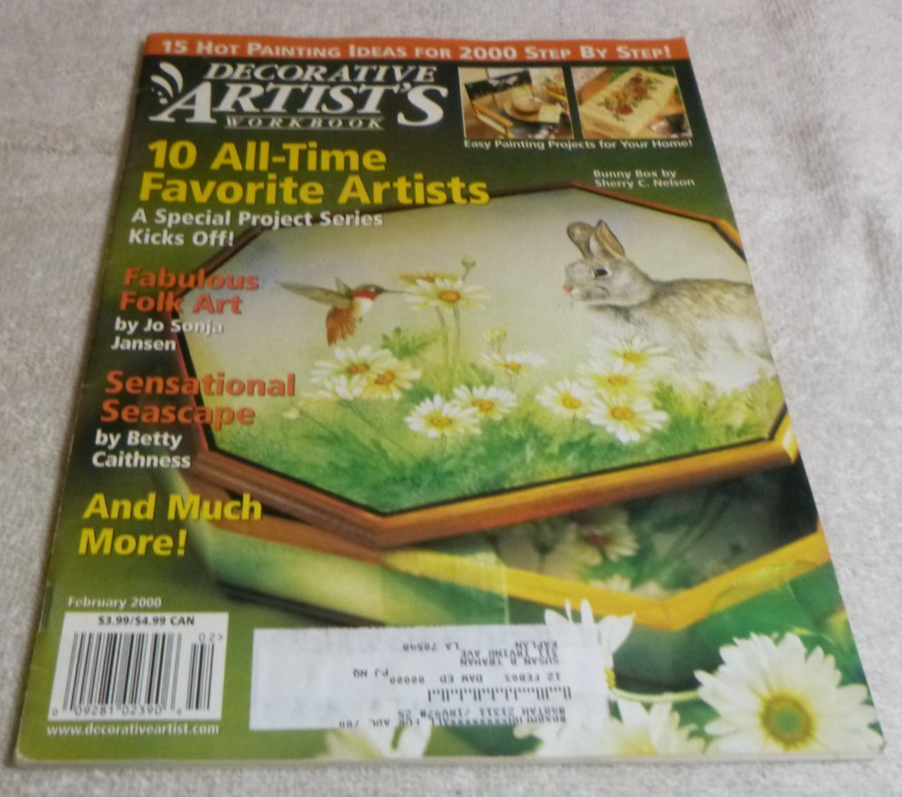 Decorative Artist's Workbook (Assorted Issues) Pick and choose your copy!!