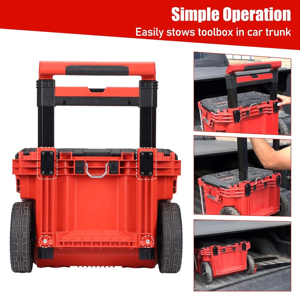 Aluminum Quick Release Latches Pins for Milwaukee Packout Rolling Toolbox