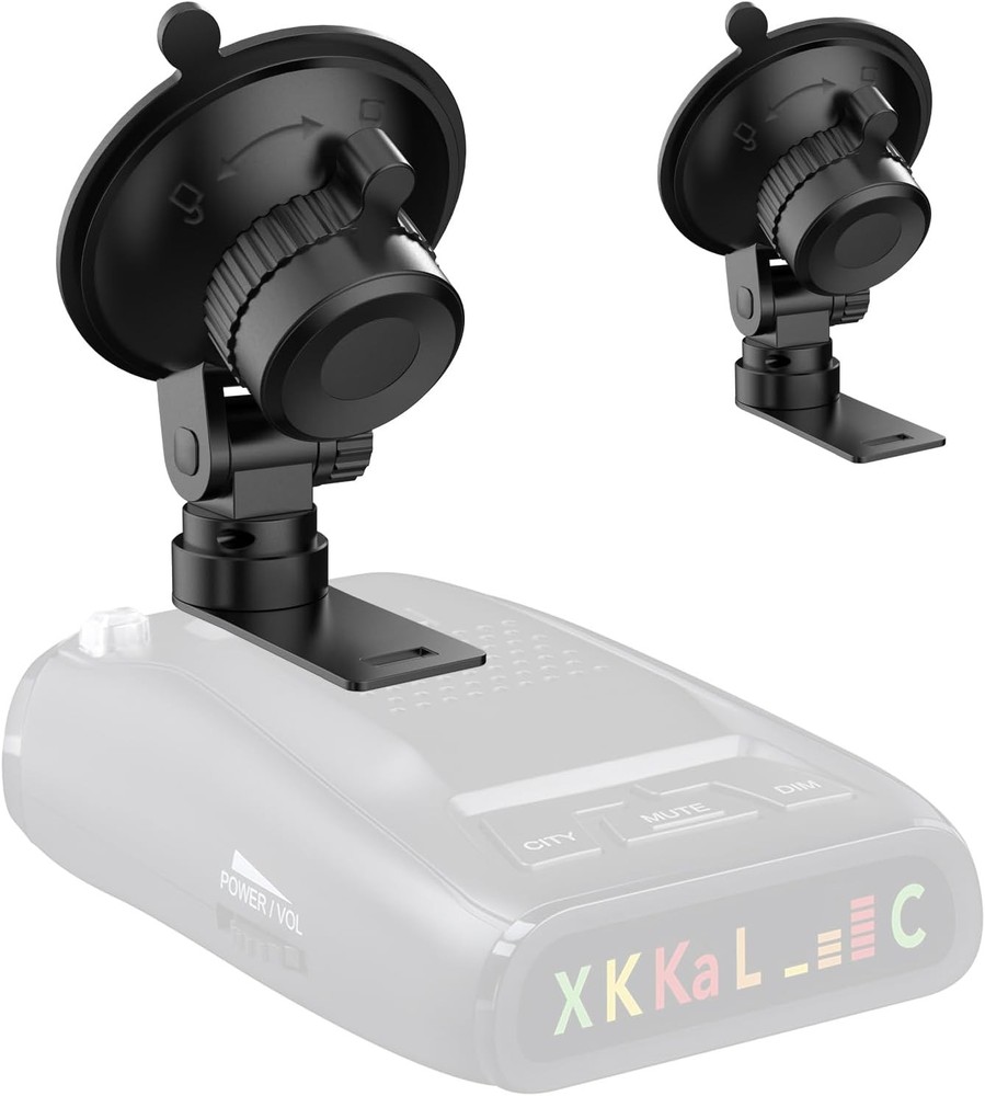 Radar Detector Mount,Car Windshield &Dashboard Suction Cup Bracket,Suitable...