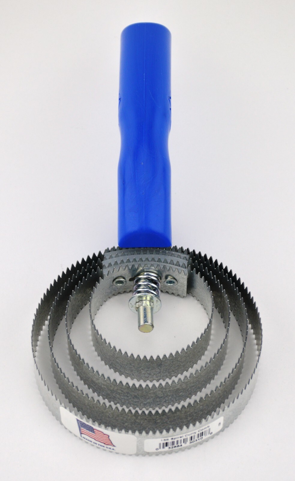 Decker Curry Comb 15-S Spiral Reversible Curry Comb, Steel, Choice of Colors