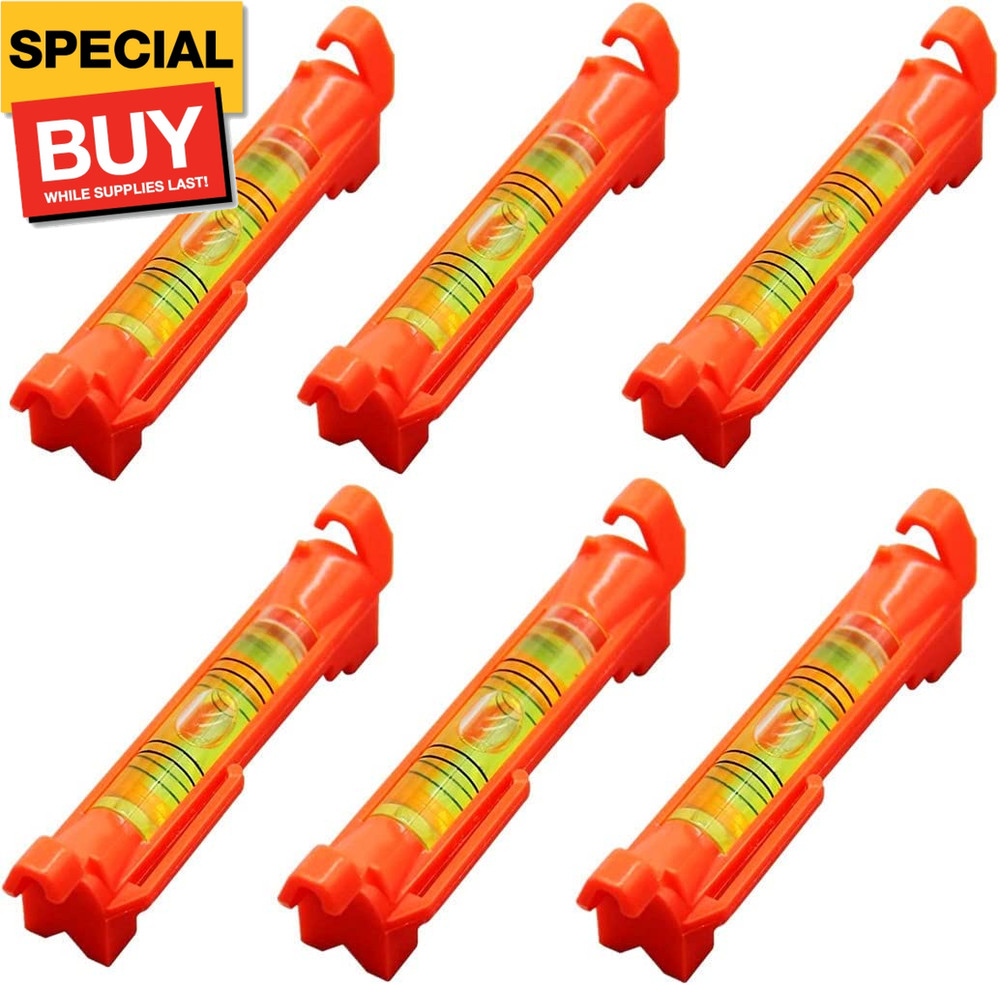 6X Hanging Bubble Line Level Tool Construction String Level Thread Level Small H